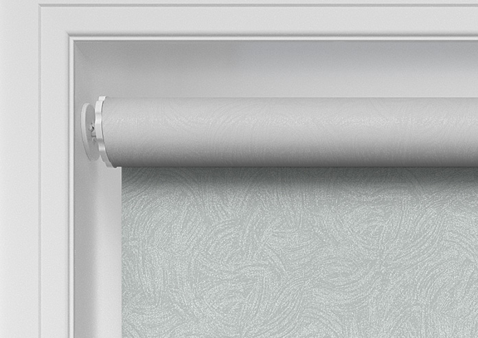 Splash (Blackout), Grey - Twist&Fit Roller Blind - Image 10